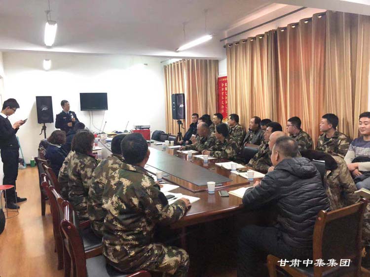 集團公司組織“關愛職工健康急救知識”講座